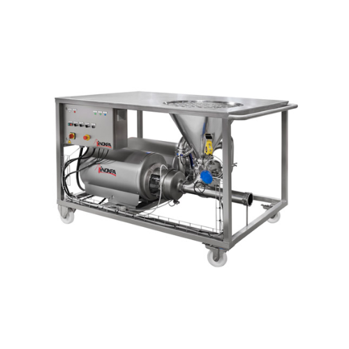 Powder blender for liquid mixing applications