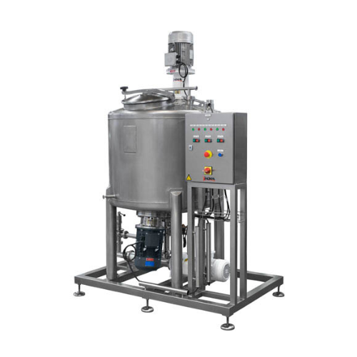 Hydroalcoholic gel mixing system