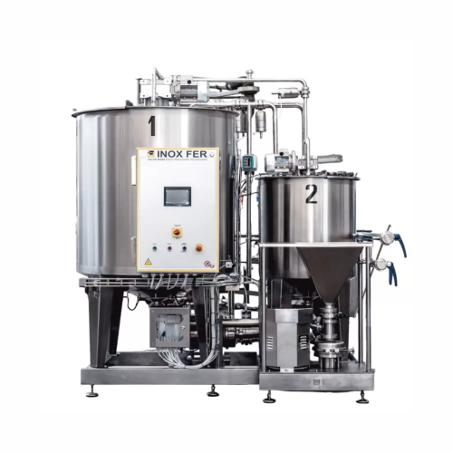 Brine and syrup mixing system
