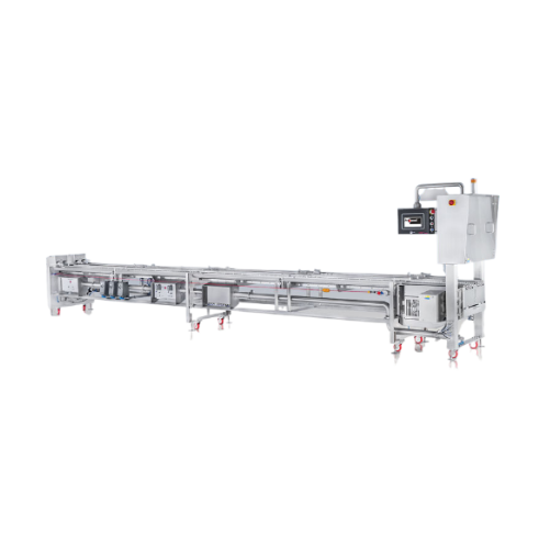 High throughput tray conveyor system