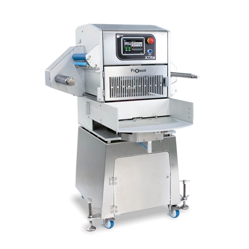 Semi-automatic tray sealer for ready meals