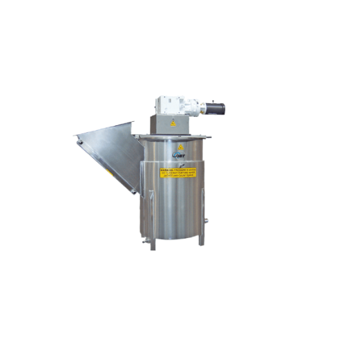 Industrial chopper/blender for frozen fruit processing