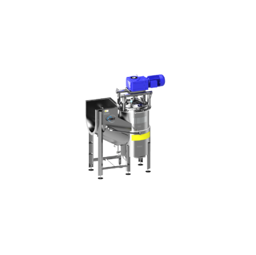 Industrial chopper blender for thawing frozen products