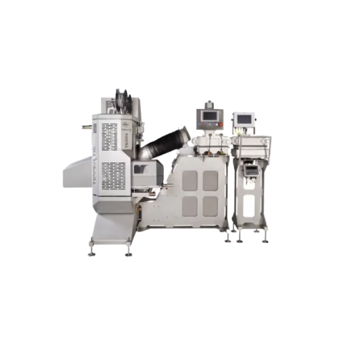 Automated clipped netting system for meat packaging