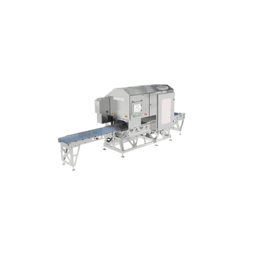 Portioning system for poultry, meat, and seafood
