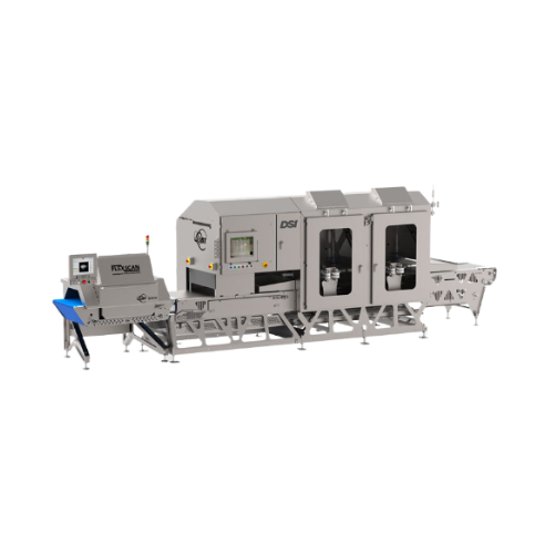 X-ray guided waterjet portioning system for pork ribs