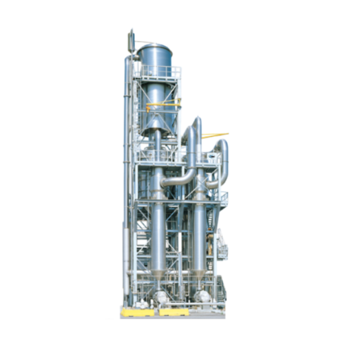 Forced circulation evaporator for tomato and fruit paste