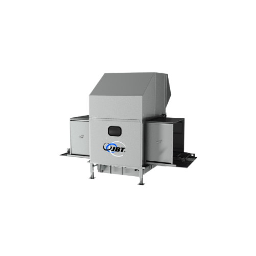 Industrial bin scrubbing system for fresh produce