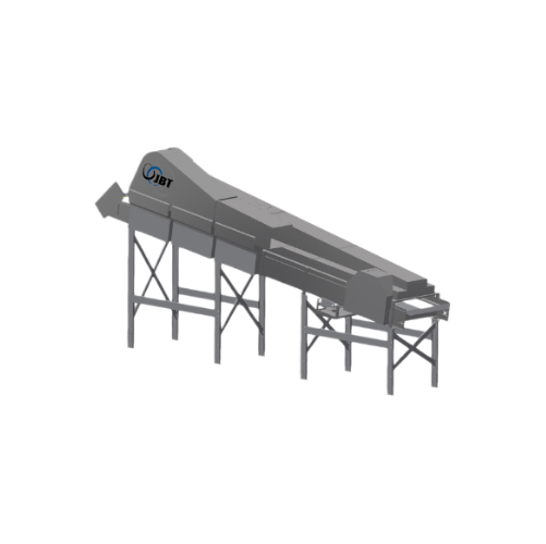 Single pass dryer for fresh produce