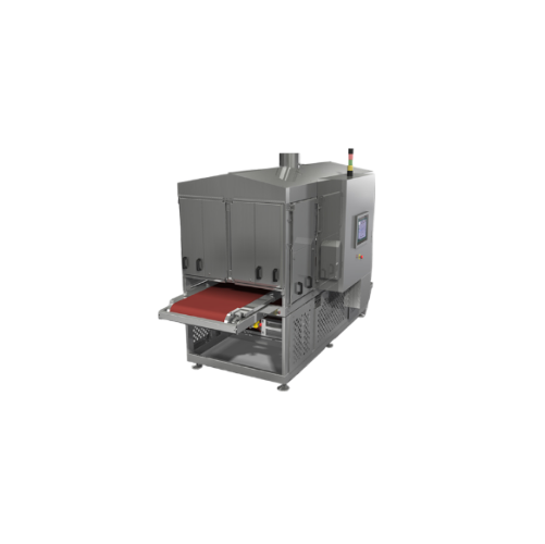 Contact cooker for poultry and meat products