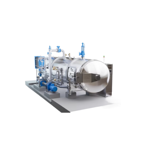 Industrial retort for food sterilization