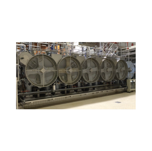 Rotary pressure sterilizer for canned food products
