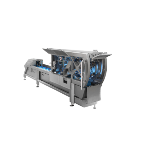 Magnetic onion peeler for high-yield production