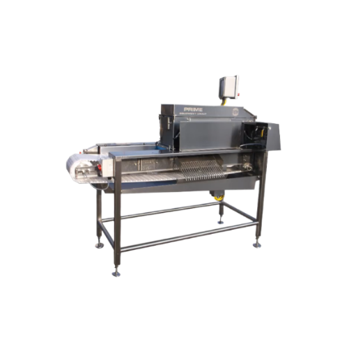 Thigh deboner for turkey processing