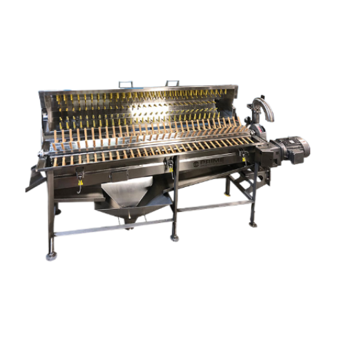 Keel cleaning system for poultry processing