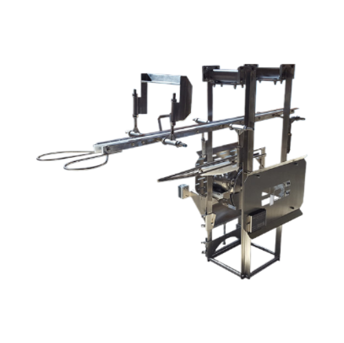 On-line leg quartering unit for poultry processing