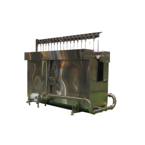 Poultry dual-cascade cooling system
