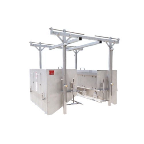 Hock feather removal system for poultry