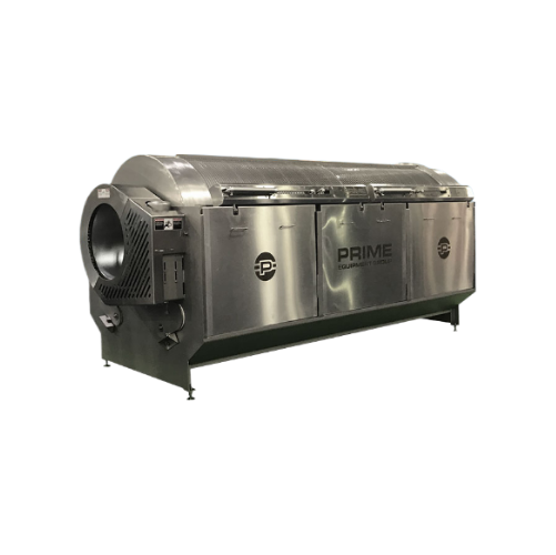 Rotary screening system for poultry processing