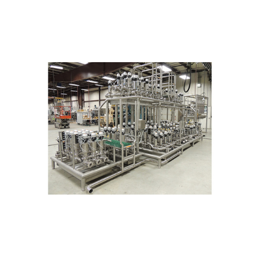 Automated valve manifolds for clean-in-place solutions