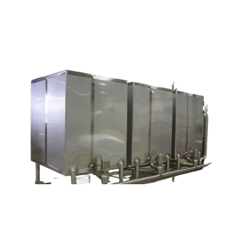 Clean-in-place tanks for industrial sanitation