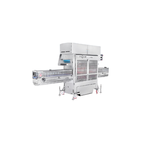 Automatic tray sealer for high-speed packaging
