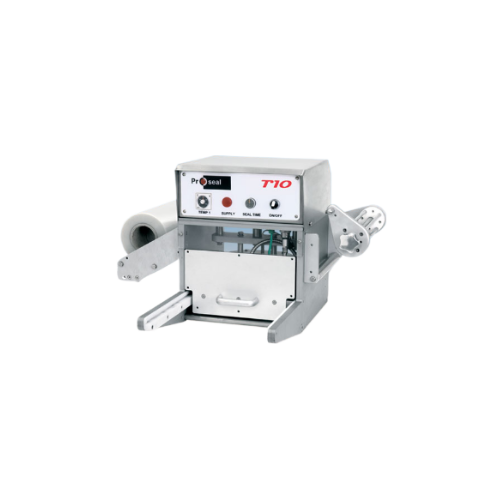 Bench mounted tray sealer for small-scale production