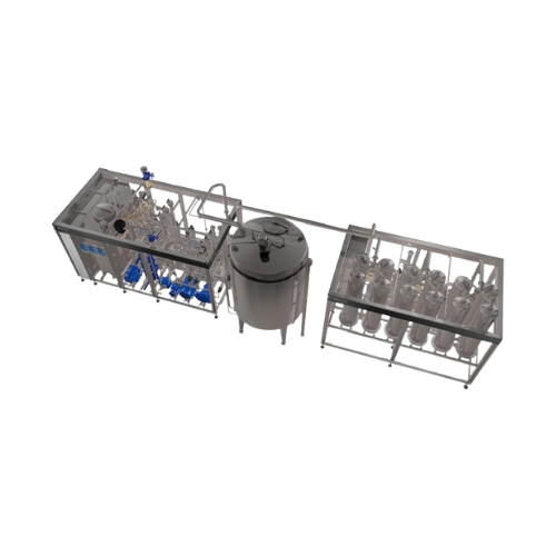 Pvpp beer stabilization system for breweries