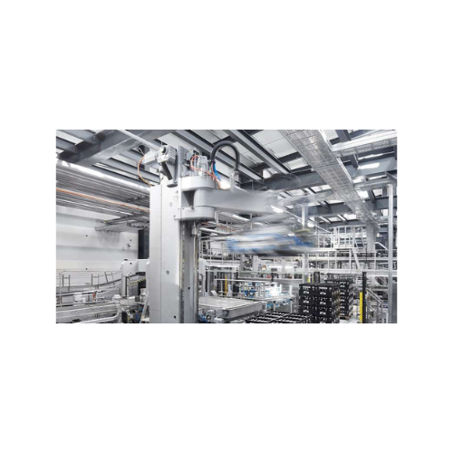 180° palletizing robot for automated palletizing and depalletizing