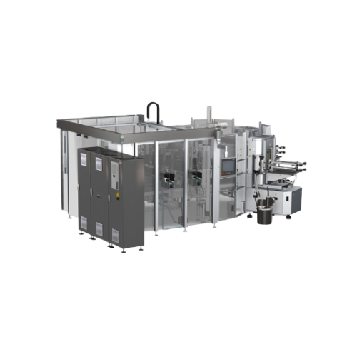 Flexible labeling system for returnable and non-returnable containers
