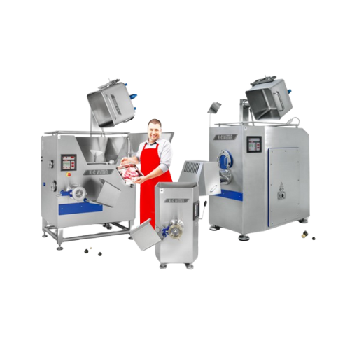 Industrial meat grinder for precision processing