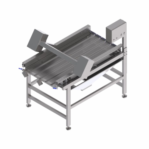 Vibrating sorting table for pre-dewatering
