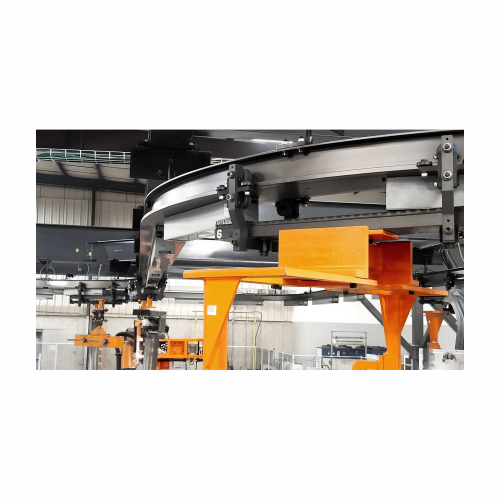 Linear transport system for automotive assembly buffering