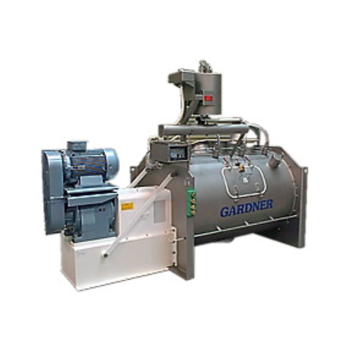 High shear plough mixer for powders, granules, and pastes