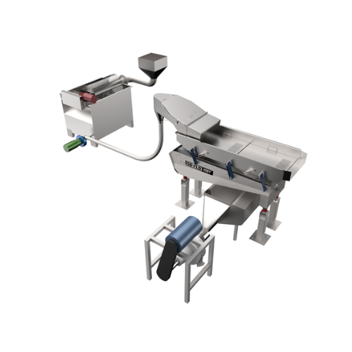 Hydro-flo food processing pump for vegetable transfer