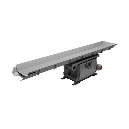 Large capacity horizontal motion conveyor for fragile products