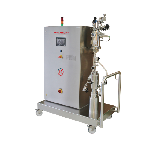 Sterile inline dispersers for pharmaceutical production