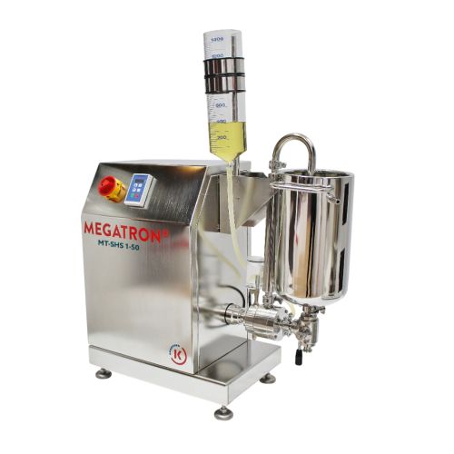 Super high shear inline disperser for nanoparticle production