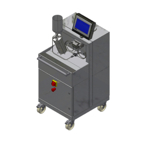 High pressure homogenizer for lab applications