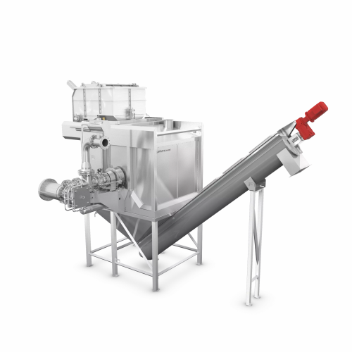 Steam peeling system for potatoes