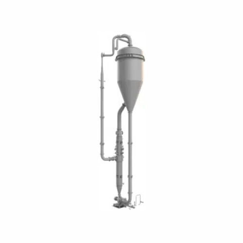 Lactose crystallizing evaporator