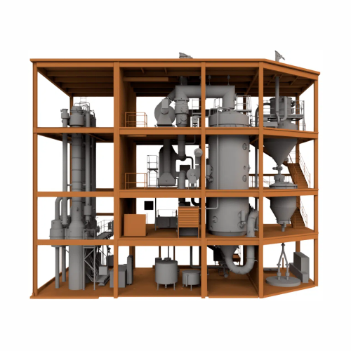 Compact drying solution for regular skim and Wpc powders