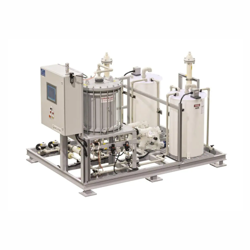 Continuous acid purification for aluminum anodizing