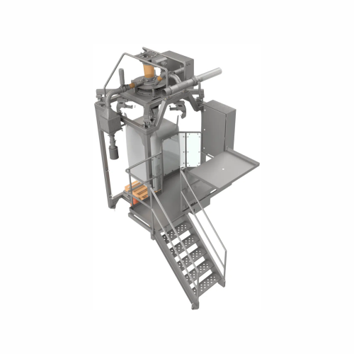 Sanitary bulk bag filling system