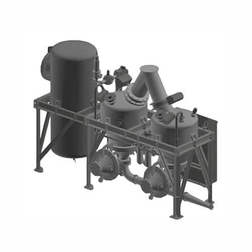 Dense phase pressure conveying system for fragile powders