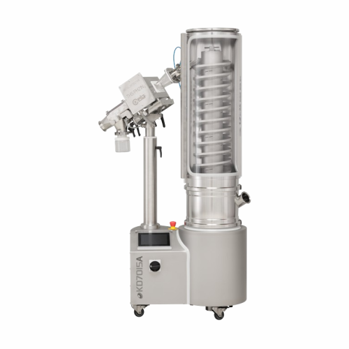 High performance tablet deduster with metal detection