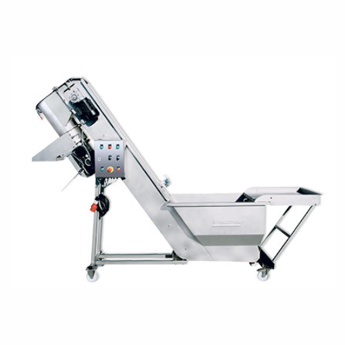 Washing and grinding system for fruit and vegetables