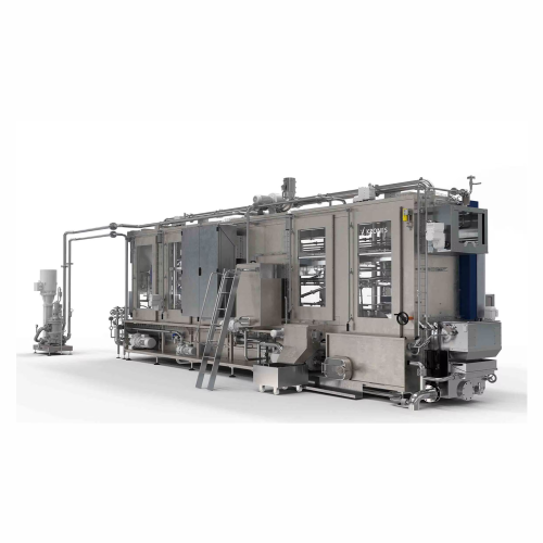 Crate washer for beverage manufacturers