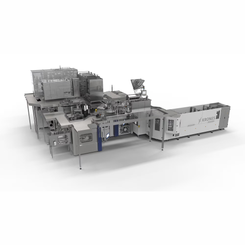 Ultrahygienic block for aseptic filling