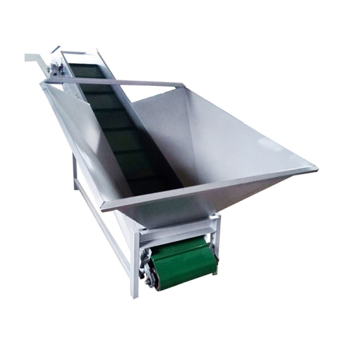 Receiving hopper for jumbo boxes